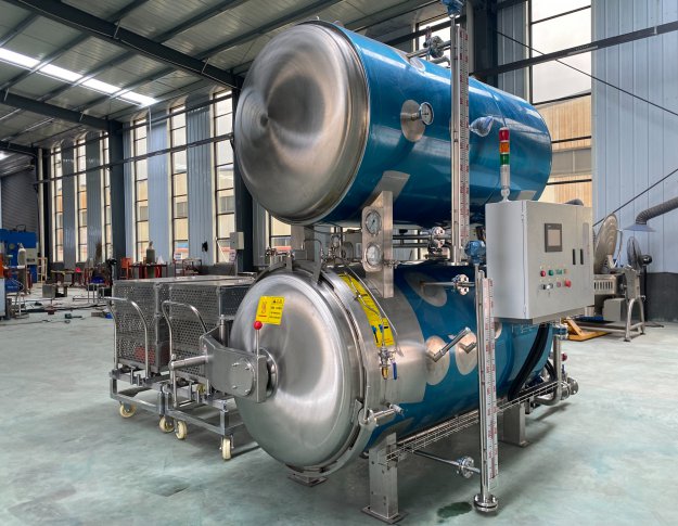 雙層水浴式高溫殺菌釜